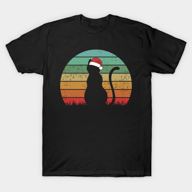 Meowy Christmas T-Shirt by ChicGraphix